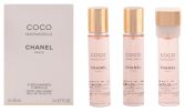 Coco Mademoiselle Eau De Toilette Vaporizer 3X20 ml Refill 60 ml
