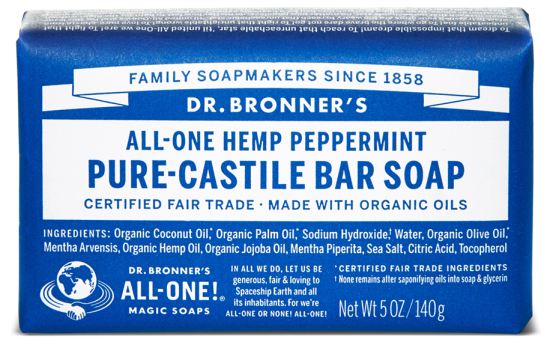 Dr. Bronner's Pure-Castile Soap Eucalyptus 140 Gr