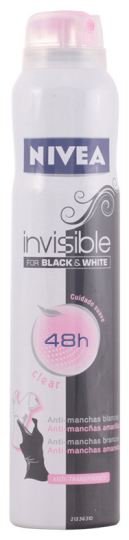 Deodorant Black and white invisible 200 ml