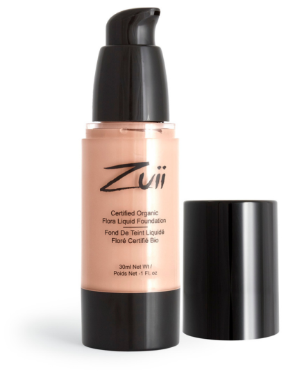 Soft beige liquid foundation