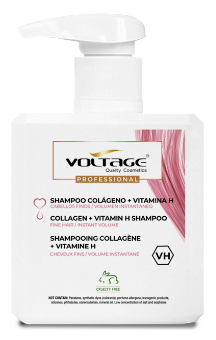 Voltage Cosmetics Collagen + Vitamin H Shampoo 500 ml