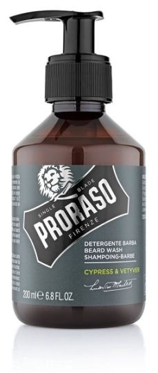 Single Blade Shampoo for Beard and Mustache cypress and vetiver 200 ml Single Blade Shampoo for Beard and Mustache cypress and vetiver 200 ml