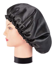 Black Satin Anti Frizz Hat Black Satin Anti Frizz Hat