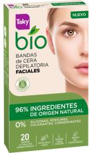 Bio Depilatory Facial Wax Bands 20 units