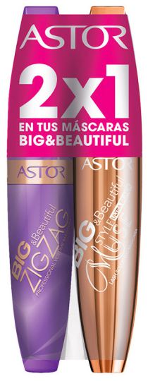 Astor Eyelash Mask Pack Big and Beautiful Zigzag 2 of Pieces