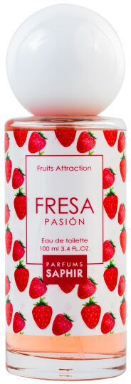 Parfums Saphir Fruits Attraction Fresa Pasi&oacute;n Eau de Toilette 100 ml