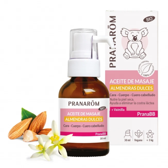 Organic Sweet Almond Massage Oil 30 ml