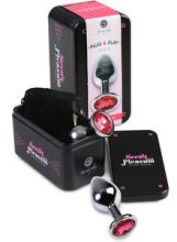 Medium Metal Anal Plug + Bag Medium Metal Anal Plug + Bag